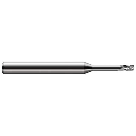 Harvey Tool Miniature End Mill - 3 Flute - Corner Radius 768478